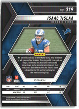 Isaac TeSlaa 2025 Panini Mosaic Mosaic Reactive Blue #319
