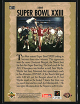 Joe Montana 1995 Upper Deck Joe Montana Trilogy #MT10