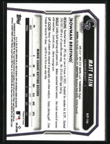 Matt Klein 2026 Bowman Chrome Prospects #BCP-146