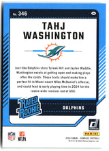 Tahj Washington 2024 Donruss #346