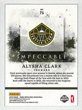Alysha Clark 2025 Panini Impeccable WNBA #71 #/75