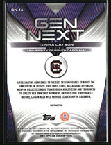 Ta'Niya Latson 2025-26 Bowman Gen Next Refractor #GN-16