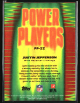 Justin Jefferson 2025 Topps Chrome Power Players #PP-22