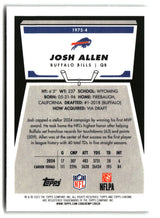 Josh Allen 2025 Topps Chrome 1975 Topps #1975-4