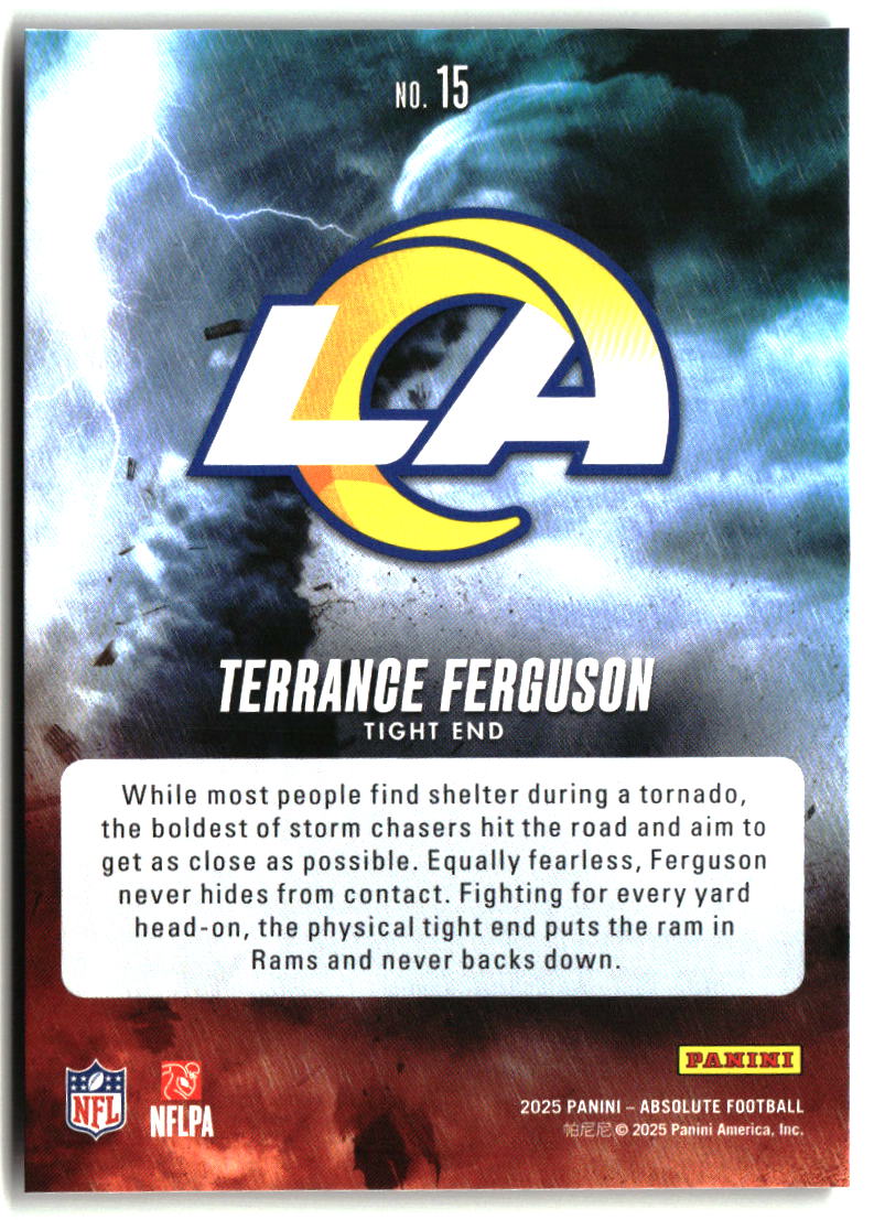 Terrance Ferguson 2025 Panini Absolute By Storm #15