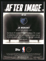 Ja Morant 2025-26 Topps Signature Class After Image #AF-23