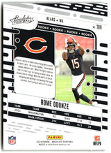 Rome Odunze 2024 Panini Absolute Retail #109