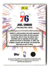 Joel Embiid 2025-26 Topps Chrome Update Power Players #PP-18