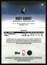 Rudy Gobert 2025-26 Topps Signature Class Chrome #96