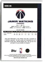 Jamir Watkins 2025-26 Topps 1980-81 Topps Basketball #80BK-86