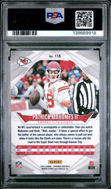 Patrick Mahomes II 2024 Panini Phoenix International #116 PSA 9