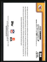 Josh Simmons 2025 Topps Chrome #304