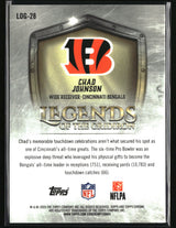 Chad Johnson 2025 Topps Chrome Legends of the Gridiron #LOG-28
