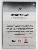 Javonte Williams 2025 Topps Signature Class Autographs #60