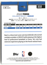 Noah Penda 2025-26 Topps #232