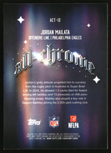 Jordan Mailata 2025 Topps Chrome All Chrome Team #ACT-12