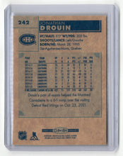 Load image into Gallery viewer, Jonathan Drouin 2022-23 O-Pee-Chee Pee-Chee - Retro #242
