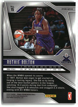 Ruthie Bolton 2024 Panini Prizm WNBA Silver Prizms #15