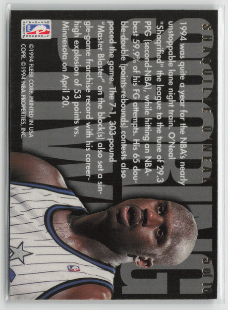 Shaquille O'Neal 1994-95 Flair Scoring Power #5