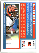 Tahj Brooks 2025 Donruss Optic Red Hyper #268
