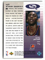Wesley Person 1997-98 Collector's Choice StarQuest #SQ31