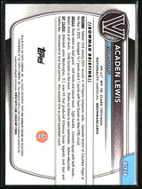 Acaden Lewis 2025-26 Bowman Chrome Prospects Reptilian Refractor #BCP-14