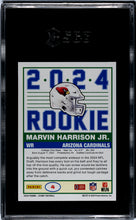 Load image into Gallery viewer, Marvin Harrison JR. 2024 Panini Score 35th Anniversary #4 SGC 9.5
