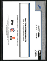 Isaac TeSlaa 2025 Topps Chrome Rookie Autographs Magenta Refractor #RA-ITS #/399