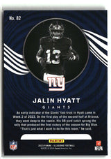 Jalin Hyatt 2023 Panini Illusions Orange Trophy Collection #82