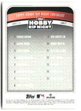 Dylan Crews 2025 Topps Hobby Rip Night #7