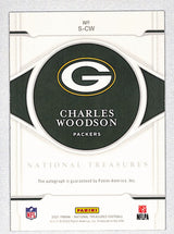 Charles Woodson 2021 Panini National Treasures Signatures Holo Silver #S-CW #/25
