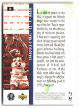 Shaquille O'Neal 1994-95 SP Championship #19