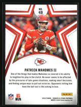 Patrick Mahomes II 2024 Panini Rookies & Stars Orange #49 #/249