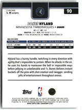 Bones Hyland 2025-26 Topps Chrome Prism Refractor #90