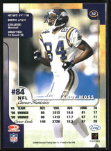 Randy Moss 2000 Leaf Rookies & Stars #52