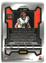 Charlie Jones 2023 Panini Prizm Green Wave #317