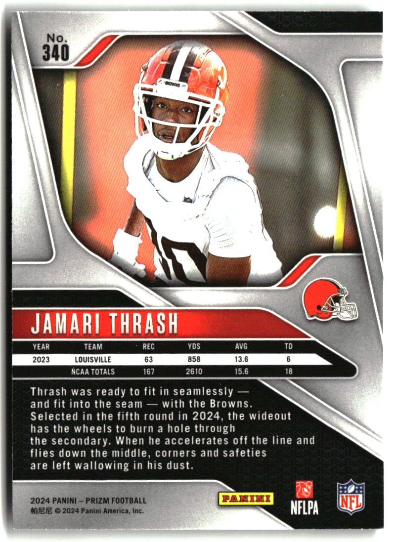 Jamari Thrash 2024 Panini Prizm #340