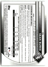 Sean Burke 2025 Bowman Chrome #73