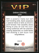 Sarah Strong 2025-26 Bowman Very Important Prospects Refractor #VIP-5