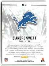D'Andre Swift 2020 Panini Illusions #12