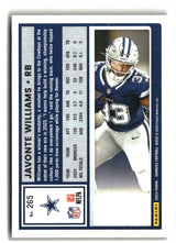 Javonte Williams 2025 Donruss Press Proofs Red #265