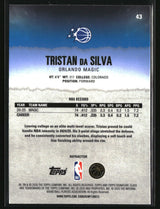 Tristan da Silva 2025-26 Topps Signature Class Chrome Refractors #43