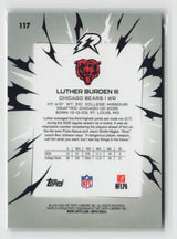 Luther Burden III 2025 Topps Resurgence Crimson Surge Refractor #117