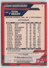 Tom Brady 2014 Topps 4000 Yard Club #8