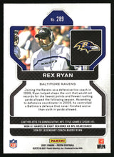 Rex Ryan 2021 Panini Prizm #289