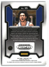 Jared McCain 2024 Panini Prizm Draft Picks #35