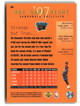 Vancouver Grizzlies 1997-98 Collector's Choice #183