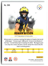 Roman Wilson 2024 Panini Prestige #366