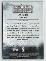 Ace Bailey 2025-26 Bowman Greatness Loading Purple Refractor #GL-5 44/250
