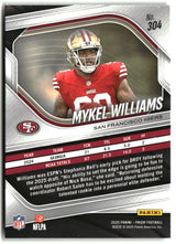 Mykel Williams 2025 Panini Prizm #304